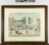 [Street scene showing E.M. Eldridge Groceries and Provisions in Bristol, Pa.] [graphic].