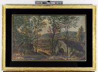 The Hotel at French Creek Falls [graphic] / taken from nature by Aug. Kollner of Philada 1884.