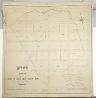 Plan of Auburn Farm belonging to the estate of Sarah Emlen Cresson, decd. Twenty Fifth Ward Philadelphia. [cartographic material] / Isaac Shallcross, Sur. and reg. 10th dist.
