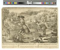 The German bleeds & bears ye furs of Quaker lords & savage curs ... [graphic].