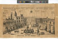 Beauties of the Sunday Law [graphic] / J.L.M. delt.