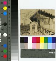 [Virginia and Trudy at the Daylesford, PA train station] [graphic].