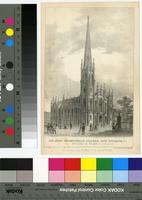 The First Presbyterian Church, New Orleans, L.  [graphic] :  Rev. Benjamin M. Palmer, D.D. Pastor /  P.S. Duval & Son's lith. Phil.