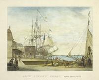 Arch Street ferry, Philadelphia [graphic] / Drawn, Engraved & Published by W. Birch Springland near Bristol Pennsylvania 1800.