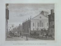 New Lutheran Church, in Fourth Street Philadelphia [graphic] / Designed & Published by W. Birch Enamel Painter 1800.
