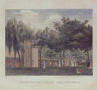 State-House garden, Philadelphia [graphic] / Drawn & Engraved by W. Birch & Son.