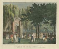 State House garden, Philadelphia [graphic] / Designed Engraved & Published by W. Birch Enamel Painter.