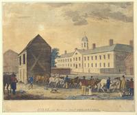 Goal, in Walnut Street Philadelphia [graphic] / Drawn & Engraved by W. Birch & Son.