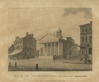 Bank of Pennsylvania, South Second Street Philadelphia [graphic] / Drawn, engraved & published by W. Birch & Son, Neshaminy Bridge.