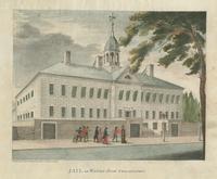 Jail in Walnut Street Philadelphia [graphic] / Designed Engraved & Published by W. Birch, Enamel Painter.