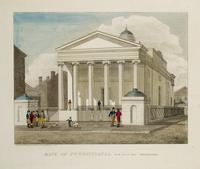 Bank of Pennsylvania, South Second Street Philadelphia [graphic] / Designed & Published by W. Birch Enamel Painter 1804.