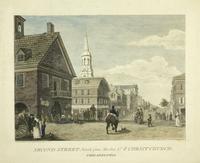 Second Street north from Market St. wth. Christ Church. Philadelphia [graphic] / Designed & Published by W. Birch Enamel Painter 1800.