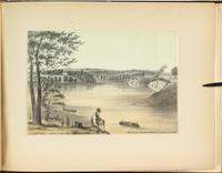 Schuylkill River above Fairmount Dam, Philada. in 1843. [graphic] / A.K. 1878.