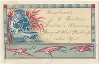 Compliments J.C. Rushton, Rushton's Pharmacy, Racquet Club Building, New York. [graphic].