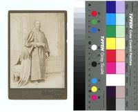 [Full-length studio portrait of an unidentified African American clergyman] [graphic] / William C. Withers, 814 Chestnut St. Philad, Pa.