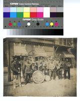 [East Calvary Methodist Episcopal Church Marching Band, Brown & Stevens Bank, 427 South Broad Street, Philadelphia] [graphic].