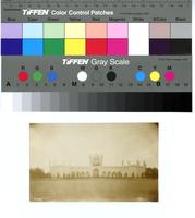 [Exterior view of the India pavilion] [graphic].