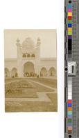 Main entrance Taj Mahal Sesqui Centennial exposition [graphic].