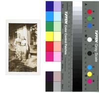 [Full-length portrait of a Japanese woman and an American Airman who have swapped clothes] [graphic].