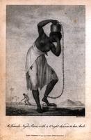 A female negro slave, with a weight chained to her ancle [sic] [graphic] / Bartolozzi sculpt.