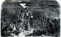 Scene in the hold of the "Blood-Stained Gloria." (Middle Passage) [graphic].