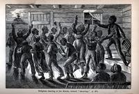 Religious dancing of the Blacks, termed 
