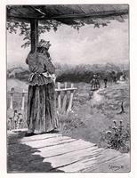 [Parting scene; Old Kentucky Home] [graphic] / Kilburn & Cross ; Copeland '87.