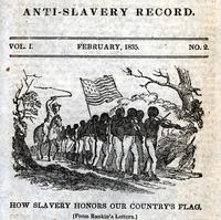How slavery honors our country's flag [graphic].