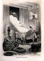 Cotton gin -- Ginning cotton [graphic].