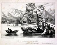 Vue des montagne à l'est du Bihé [graphic] / Dessine d'ap. nat. par le voyageur Douville et lithé par Mr. B. ; Lith. de Engelmann.