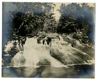 [View of a waterfall] [graphic].