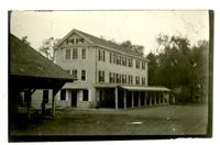 [Unidentified building, possibly an inn] [graphic].