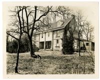 Schuylkill Front of Bartram House from N. [Sam in foreground] [graphic].