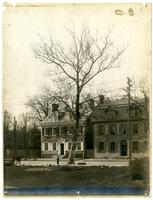 Photo of the Old Buttonwood tree at Market Square, [Deshler-Morris House, 5442] Germantown [Avenue], Phila[delphia] [graphic].