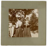 [Jane Gibbons Rhoads, Ethel Rhoads, and Lydia Wistar Rhoads] [graphic].