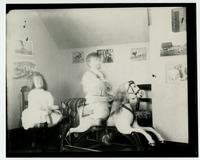 [Interior of playroom with Elliston P. Morris, Jr. and Marriott C. Morris, Jr.] [graphic].
