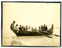 [Group in rowboat, Boys Parlors Camp, Wildwood, NJ] [graphic].