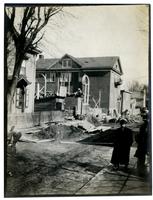 [Construction of the Germantown Boys' Club near 10 W. Penn, Germantown] [graphic].