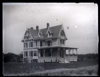 [Side-view of Cedar Mer with Elliston P. Morris in foreground, Sea Girt, NJ] [graphic].