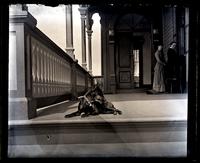 [Dog Jet on porch at Avocado, women in background, Sea Girt, NJ] [graphic].