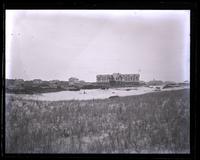 N. part of Sea Girt from sand hills N. of our house [Avocado] showing Tremont, Samuels, Ventnor cot[tage], Devlin's, &c [graphic].