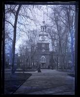 Rear view of State House from Walnut St[reet] [graphic].