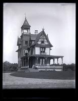 [Front view of Avocado with two women sitting on the porch, Sea Girt, NJ] [graphic].