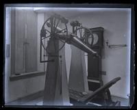 Transit instrument in the observatory, [Haverford College] [graphic].