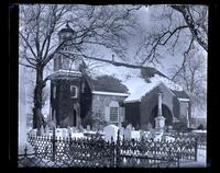 Old Swedes's Church Wilmington [DE]. From 6th St. Snow on ground [graphic].