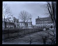 Market Sq[uare] looking uptown from Wom[en's] Christian Ass[ociation] pavement, [Germantown] [graphic].