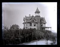 Our cottage [Avocado] & Oglesby's from shed roof of [Charles & Phoebe] Wright's stable. [Sea Girt, NJ] [graphic].