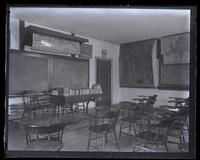 Allen C. Thomas' [history and literature] class room, No. 61 Founder's Hall, [Haverford College] [graphic].