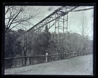 Pipe Bridge on Wissahiccon [sic], from drive, [Mount Airy, Philadelphia] [graphic].