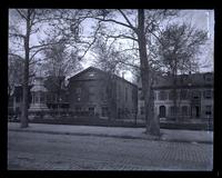 [Old Presbyterian] Church from [Charles W. & William A.] Schaeffers pavement. [Germantown] [graphic].